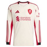seconda maglia Liverpool manica lunga 2026