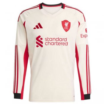 seconda maglia Liverpool manica lunga 2026