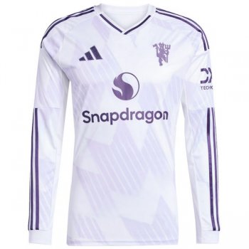 seconda maglia Manchester United manica lunga 2026