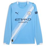 prima maglia Manchester City manica lunga 2026