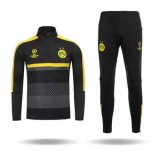maglia Borussia Dortmund formazione manica lunga UCL nero-01 2017