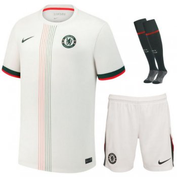 seconda maglia Chelsea bambino 2026 con calze