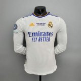 Versione del giocatore maglia Real Madrid ML versione finale casa 2022