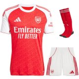 prima maglia Arsenal bambino 2026 con calze