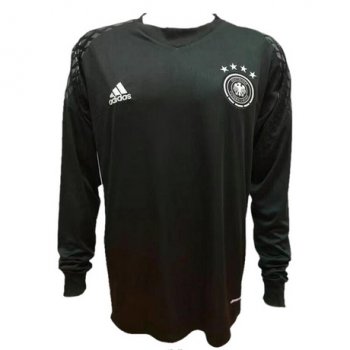 portiere maglia Germania manica lunga nero 2018