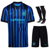 prima maglia Inter bambino 2026 con calze