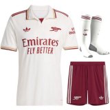 terza maglia Arsenal bambino 2026 con calze
