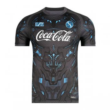 maglia Napoli formazione nero 2026