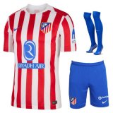 prima maglia Atletico Madrid bambino 2026 con calze