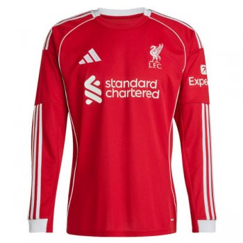 prima maglia Liverpool manica lunga 2026